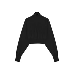 ululatowo-pull-en-laine-col-roule-fille-sportmax-noir