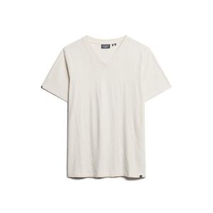 m1011889a-8zu-t-shirt-flamme-et-col-en-v-superdry-grege-creme-chine