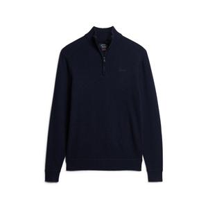 m6110563a-5ej-pull-demi-zip-superdry-essential-bleu-marine-chine-carbone