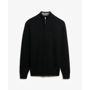 m6110688a-02a-pull-en-laine-melangee-a-col-camionneur-superdry-noir