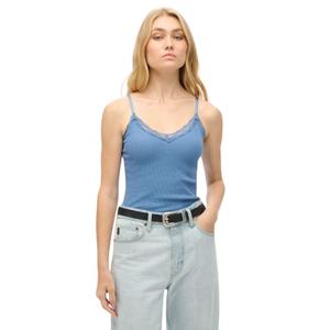 w6011930a-9ej-debardeur-court-a-lisere-dentelle-femme-superdry-essential-bleu-de-saxe