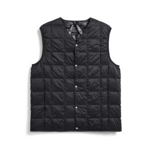 taion-001bwk-ct-black-doudoune-sans-manches-avec-col-v-taion-corduroy-black