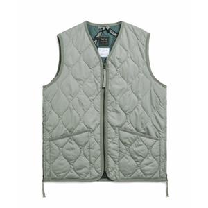 taion-001zml-1-d-sage-green-doudoune-sans-manches-militaire-zippe-a-col-en-v-taion-dark-sage-green