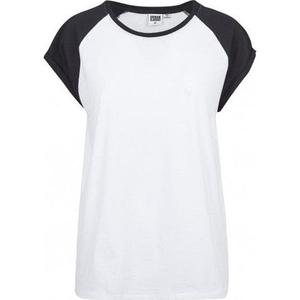 tb1913-01248-u-t-shirt-femme-grandes-tailles-urban-classic-contrat-raglan-blanc-noir
