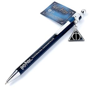 5055583412820-stylo-the-carat-shop-harry-potter-deathly-hallows-bleu-tu