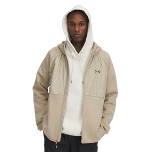 1388905-299-sweatshirt-a-capuche-zippe-isolant-under-armour-unstoppable-city-khaki-black