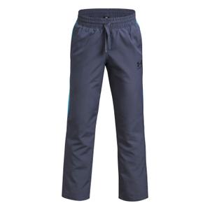 1390155-044-pantalon-de-survetement-enfant-under-armour-rival-woven-downpour-gray-ether-blue-black