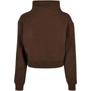 tb5420-00075-u-sweatshirt-ras-du-cou-court-a-col-haut-femme-urban-classics-organic-gt-marron