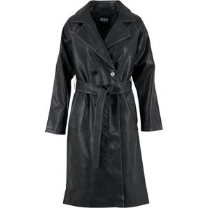 tb7183-00007-veste-en-cuir-femme-urban-classics-trenchcoat-noir