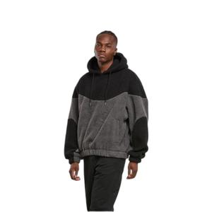 tb7924-13014-sweatshirt-a-capuche-urban-classics-weavy-colorblock-teddy-magnet-noir
