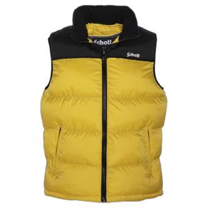 utahv-yellow-doudoune-sans-manches-schott-yellow