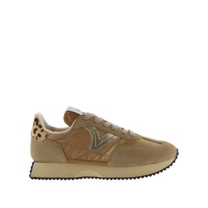 1134111-87-baskets-en-nylon-metallise-et-cuir-fendu-femme-victoria-cosmos-camel