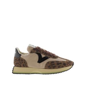 1134116-73-baskets-en-nylon-imprime-animal-et-cuir-fendu-femme-victoria-cosmos-chocolate