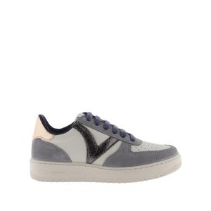 1258222-393-baskets-en-cuir-fendu-effet-metallise-femme-victoria-madrid-bleu