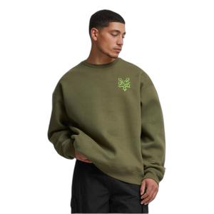 60200005-00176-sweatshirt-col-roule-zoo-york-zm243-002-1-skeleton-olive